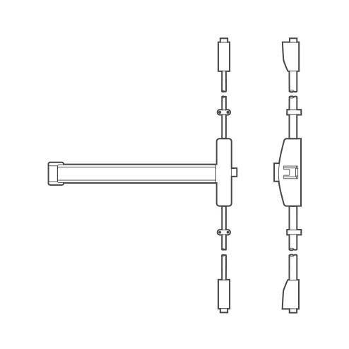 Single Panic Bolt